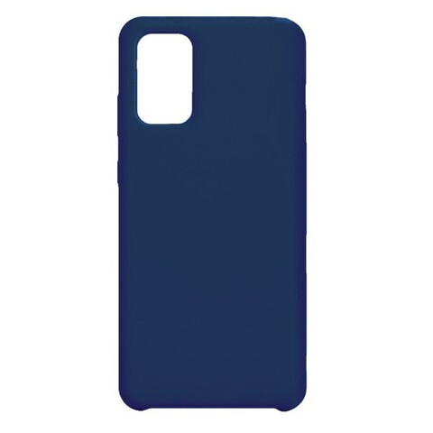 Силиконовый чехол Silicone Cover для Samsung Galaxy S20 Plus (Синий)