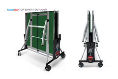 Стол теннисный Top Expert 6 Всепогодный Зелёный