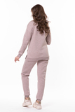 Утепленный спортивный костюм для беременных и кормящих 16041 какао
