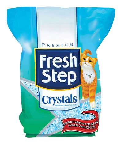 Fresh Step Сrystals наполнитель силикагелевый для кошачьих туалетов (1,81 кг)