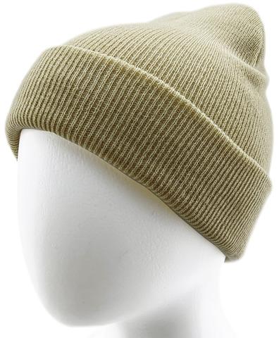 Картинка шапка-бини Skully Wear Board Soft Knitted Hat sand - 3