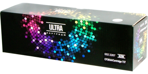 Картридж лазерный ULTRA 83A/(CRG-737) CF283A/(Cartridge 737) черный (black), до 1500 стр - купить в компании MAKtorg