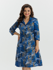 4548/1 Халат на пуговицах