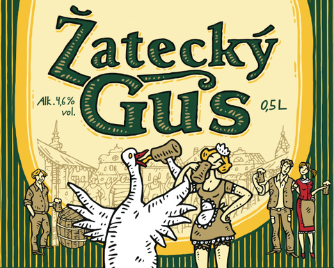 Пиво Zatecky Gus Svetle