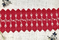 Кружево матовое плетеное, ш. 10 см