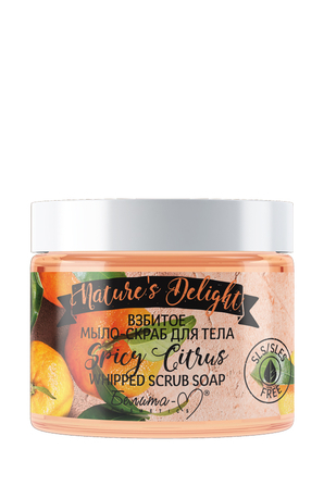 Белита-М Nature's Delight Взбитое мыло-скраб для тела "Spicy Citrus" 250г