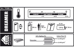 Спальный мешок Trek Planet Dreamer (70368/70386)