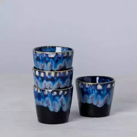 Чашка 90мл Costa Nova Grespresso черная