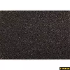STAYER Р80, 100 х 68 х 26 мм, водостойкая, четырехсторонняя шлифовальная губка (3560-2)