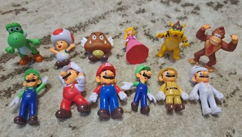 Супер Марио набор фигурок 12 штук