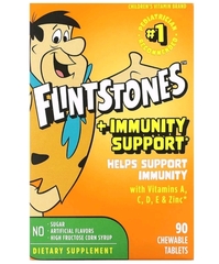 Flintstones, Мультивитамины для детей, плюс поддержка иммунитета, 90 жевательных таблеток