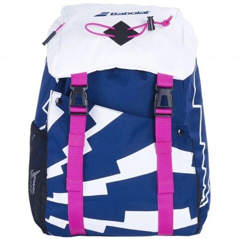 Теннисный рюкзак Babolat Backpack Junior Badminton - blue/white/pink