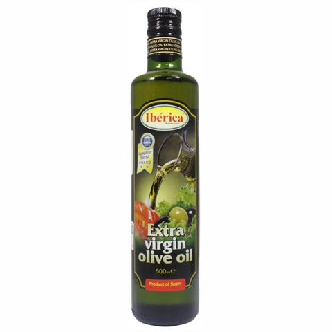 Масло оливковое IBERICA Extra Virgin 0,5 л ст/б Olive Line ИСПАНИЯ