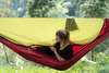 Картинка гамак туристический Ticket to the Moon Original Pro Hammock Burgundy - 5