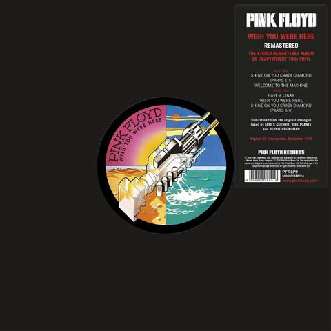 Виниловая пластинка. Pink Floyd – Wish You Were Here