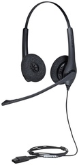 Наушники Jabra BIZ 1500 Duo QD черный