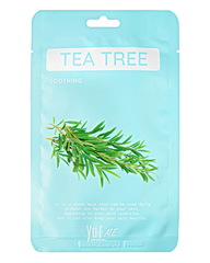 YU.R ME Маска тканевая с экстрактом чайного дерева - Tea tree sheet mask, 1шт