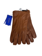 Перчатки. Мужские. Материал верха: Кожа оленя. Подклад: Трикотаж-шерсть. Наружний шов. 5 шт в упаковке.