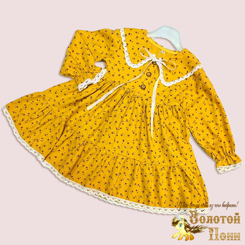 Платье хлопок детское (2-7) 250928-D7056