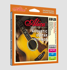 Комплект струн для акустической гитары AW436-SL (11-52, фосфорная бронза)