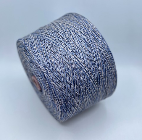 Авторская смотка (пр.Италия) 303м/100гр, Шерсть/Полиамид/Вискоза/Кашемир/Остальный волокна/Меринос, цвет-Баренцево море, арт.36168
