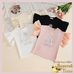 Блуза хлопок д (6-10) 251108-SN495