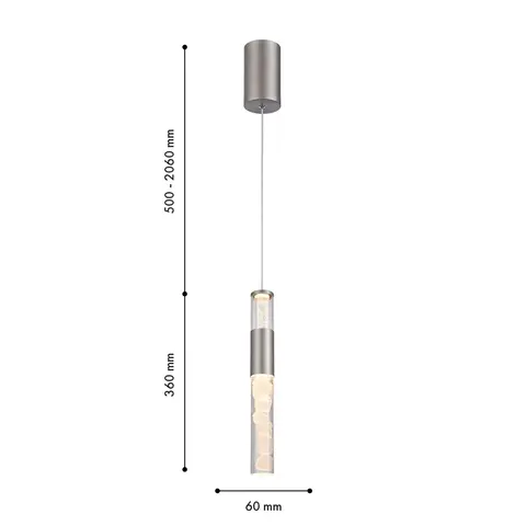 Подвесной светодиодный светильник Favourite Icecube 4761-1P