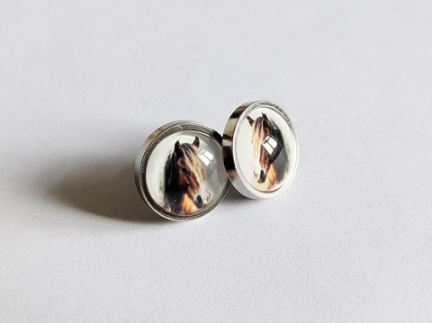 Серьги-гвоздики 