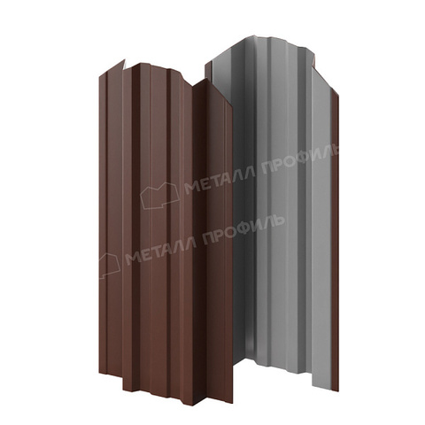 Штакетник металлический МП TRAPEZE 16.5х118