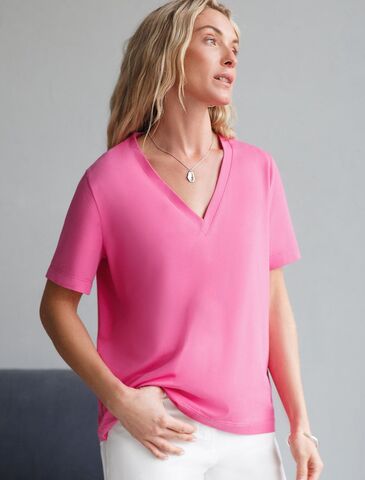 Футболка из премиального хлопка с эластаном  D49.096 (121271)