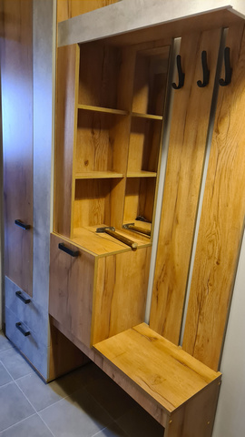 Прихожая Трамп крафт / бетон