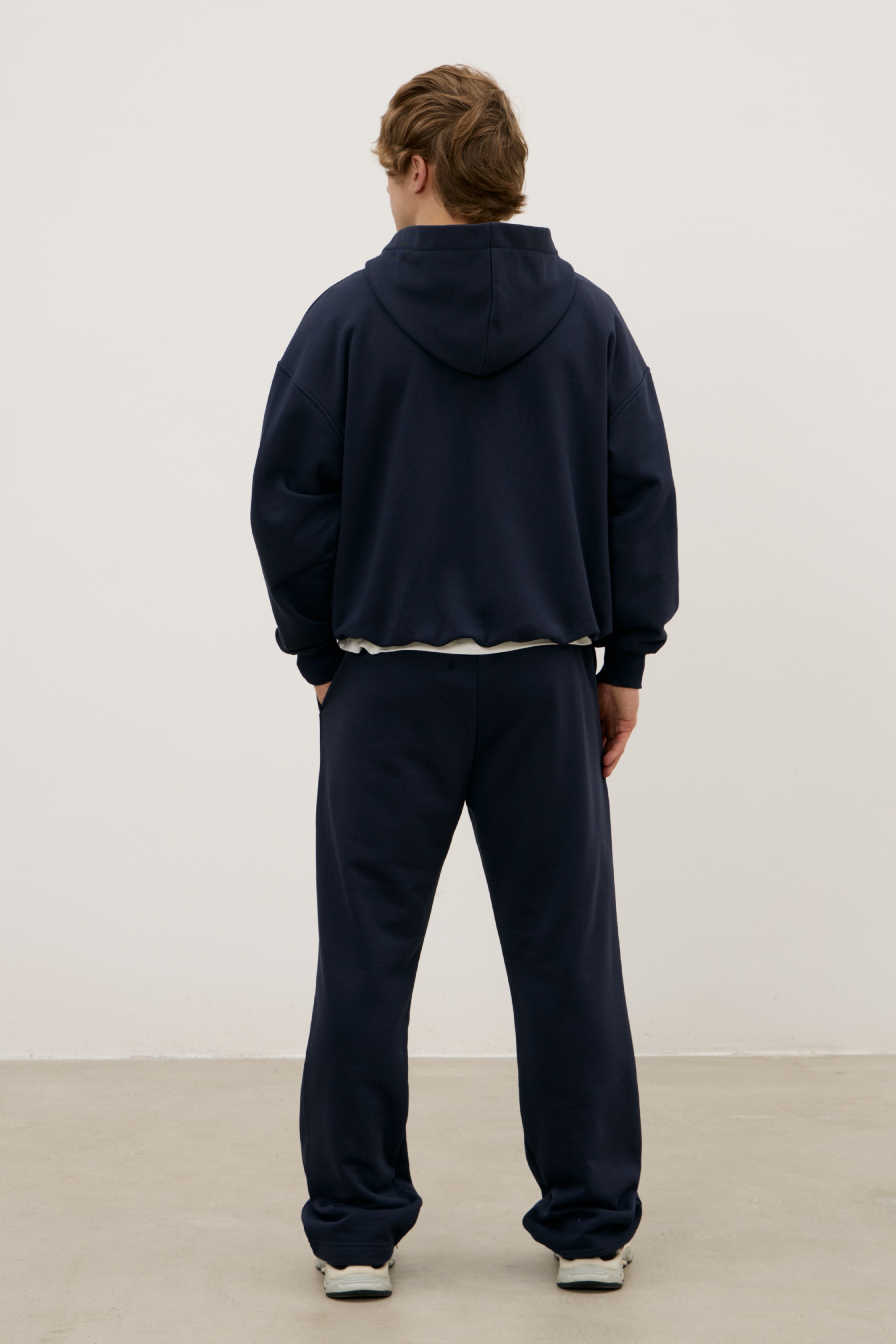 Худи ZIP MAN OVER, синее