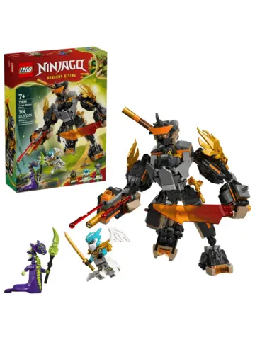 Конструктор NINJAGO 71854 Миссия Коула: робот и дракон Зейн