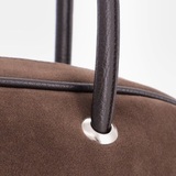 Сумка Саломея 2038 эко-замша шоколад