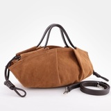 Сумка Саломея 2016 эко-замша миндаль