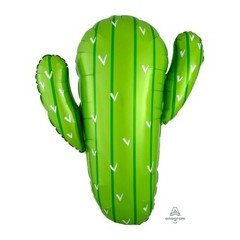 Фольгированный шар Кактус зеленый