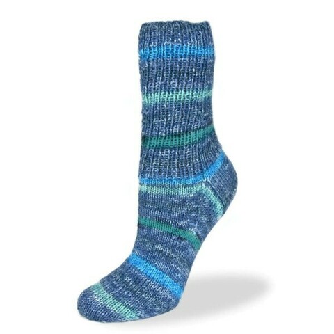 Rellana Flotte Socke Blue 6-ply 1274