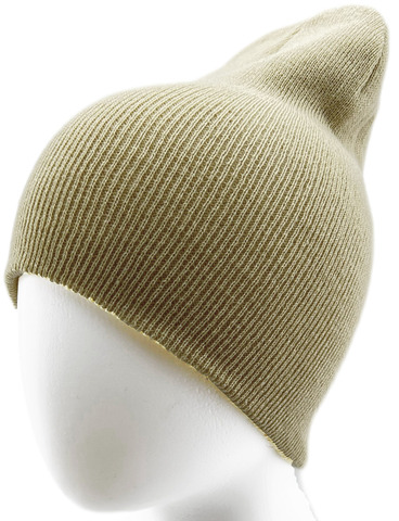 Картинка шапка-бини Skully Wear Board Soft Knitted Hat sand - 4