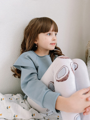 Свитшот Mjölk Baby Blue, с крылышками