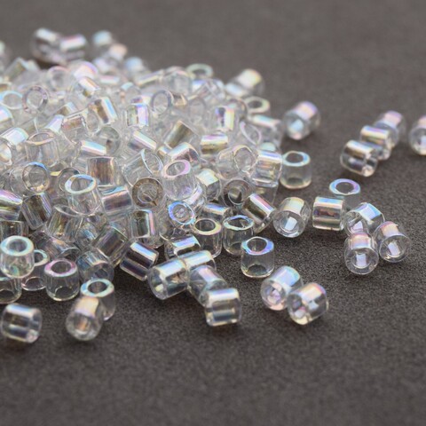 DBM-0051 Бисер цилиндрический Миюки делика 10/0 /Miyuki delica 10/0 Crystal AB