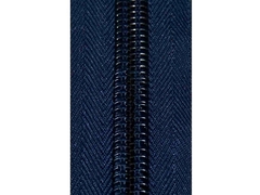 Молния спираль рулонная Т10, тёмно-синий