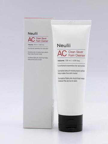 Neulii AC Clean Saver Foam Cleanser Очищающая пенка для проблемной и чувствительной кожи