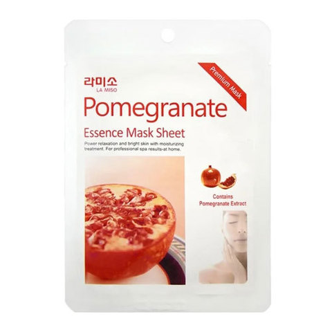 La Miso Pomegranate Essence Mask Sheet - Маска с экстрактом граната