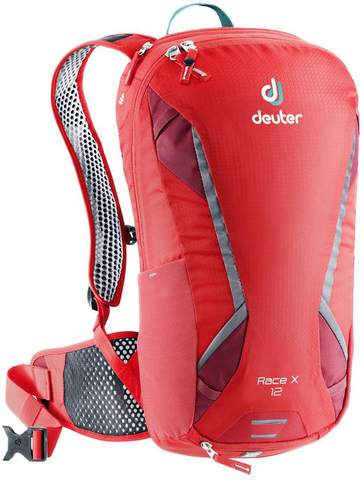 Картинка рюкзак велосипедный Deuter Race X 12 Chili/Cranberry - 1