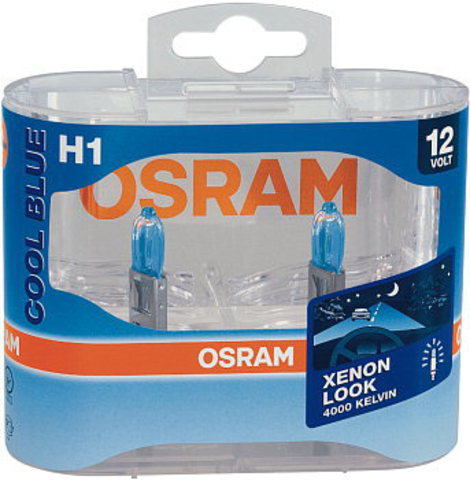 Галогенные лампы Osram H1 Cool Blue 4000K 64150 CB