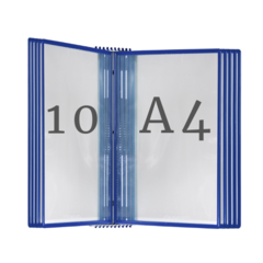 Демосистема настенная на 10 синих рамок А4