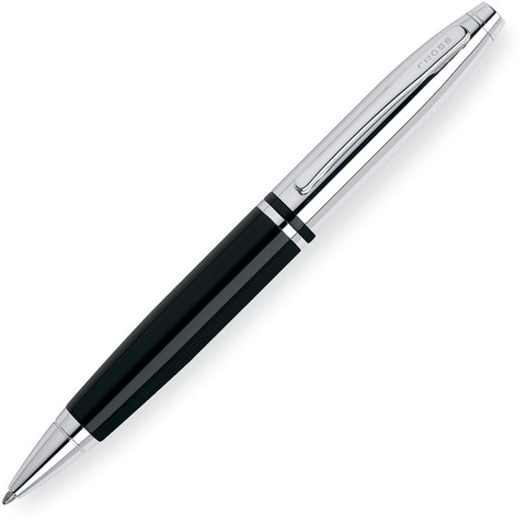 Cross Calais - Black Chrome, шариковая ручка, M, BL