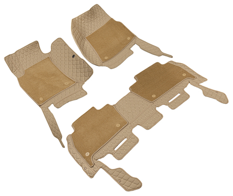 КОВРЫ 5D LUX В САЛОН + БАГАЖНИК (кожа+текстиль)