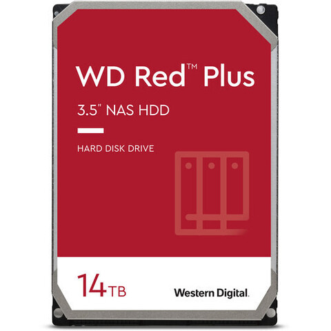 Жесткий диск WD 14TB Red Plus 7200 rpm SATA III 3.5