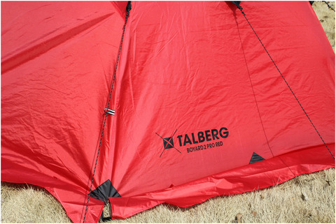 Картинка палатка туристическая Talberg Boyard Pro 3 red - 9